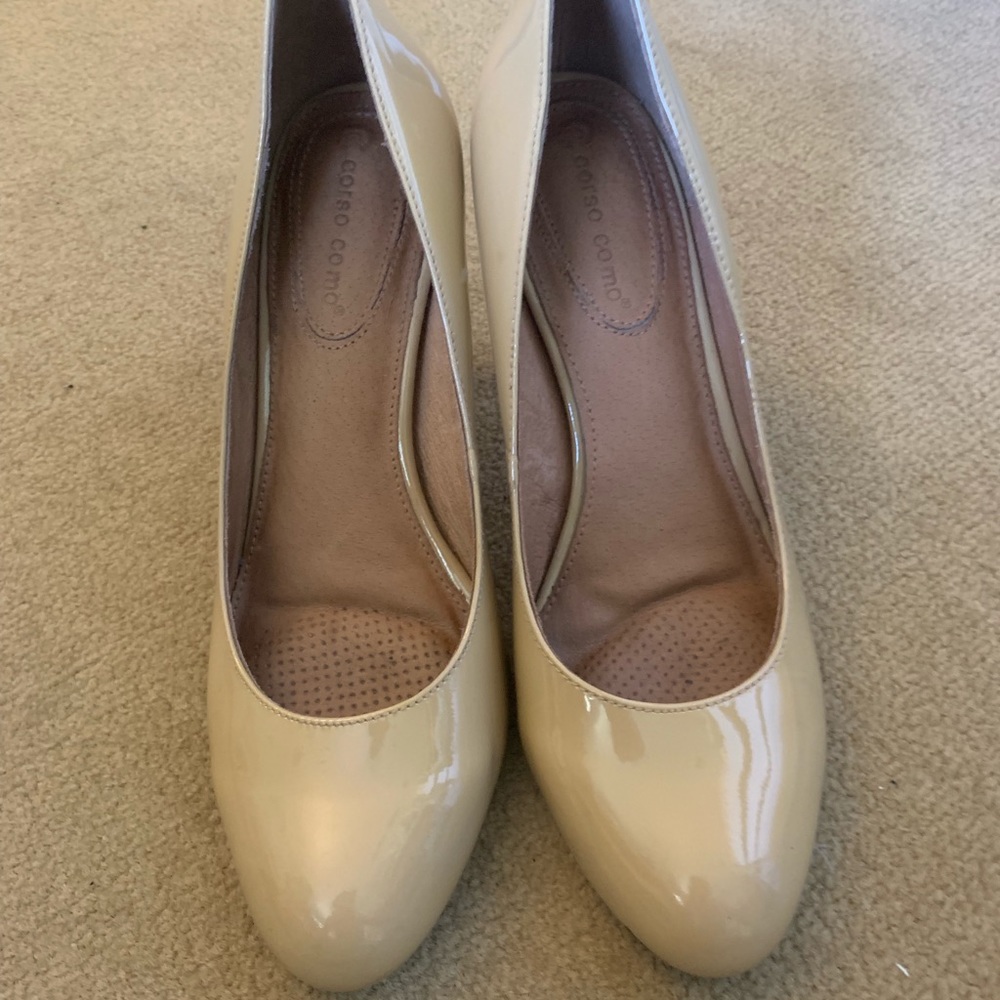 Corso Como High Heels Beige Lacquer
